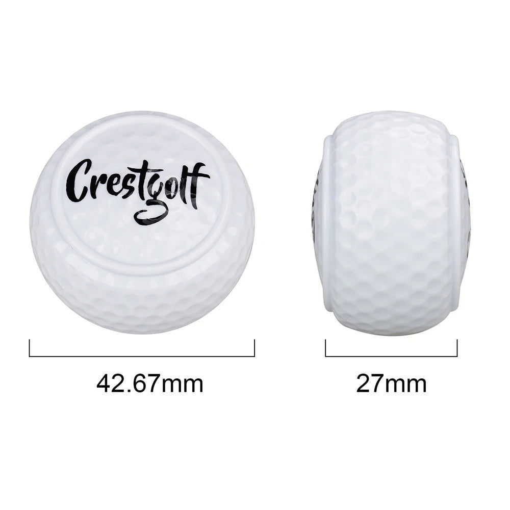 1 Pc Putting Practice Flat Golf Training Balls - Slobuy
