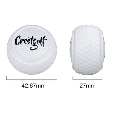 1 Pc Putting Practice Flat Golf Training Balls - Slobuy