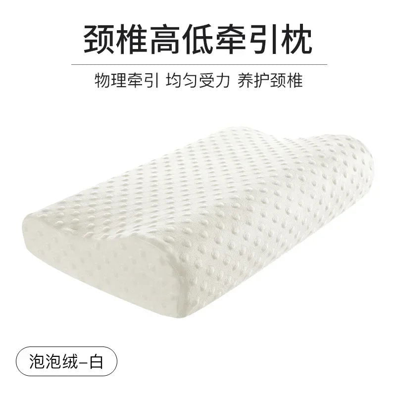 1 Pc Sleeping Bamboo Rebound Memory Orthopedic Pillows Cervical Pillow Cervical Health Cotton Pillows Memory Foam Pillow - Slobuy