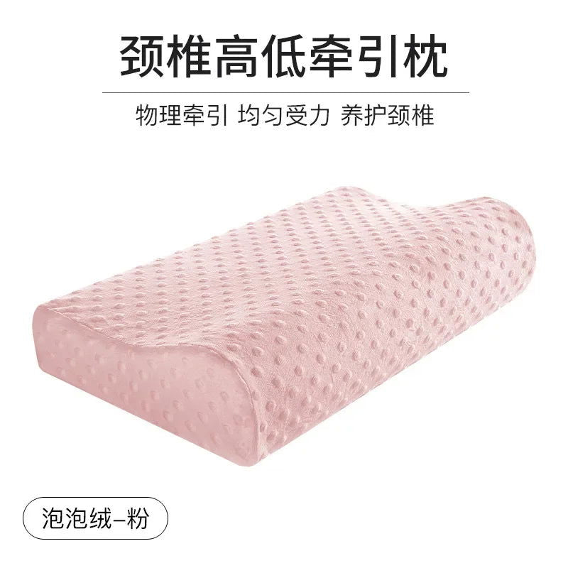 1 Pc Sleeping Bamboo Rebound Memory Orthopedic Pillows Cervical Pillow Cervical Health Cotton Pillows Memory Foam Pillow - Slobuy
