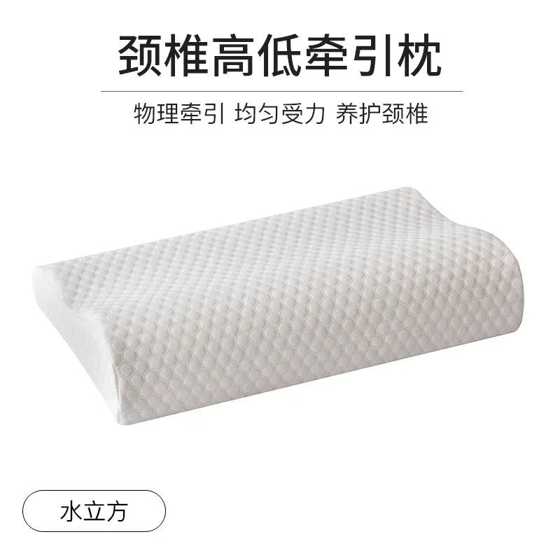 1 Pc Sleeping Bamboo Rebound Memory Orthopedic Pillows Cervical Pillow Cervical Health Cotton Pillows Memory Foam Pillow - Slobuy