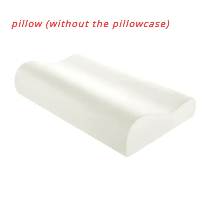 1 Pc Sleeping Bamboo Rebound Memory Orthopedic Pillows Cervical Pillow Cervical Health Cotton Pillows Memory Foam Pillow - Slobuy