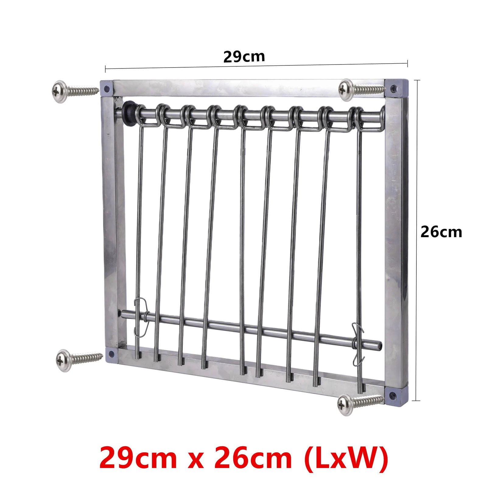 1 Pc Stainless Steel Dovecot Trap Door Pigeon Door Wire Frame Entrance Loft Supplies Racing Bird Catching Cage Nest Door Curtain - Slobuy