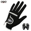 1 Pcs Men's Golf Glove Left Hand Right Hand Micro Soft Fiber Breathable Golf Gloves Men Color Black Brand GOG - Slobuy
