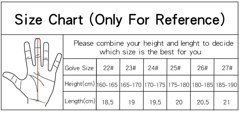 1 Pcs Men's Golf Glove Left Hand Right Hand Micro Soft Fiber Breathable Golf Gloves Men Color Black Brand GOG - Slobuy