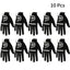 1 Pcs Men's Golf Glove Left Hand Right Hand Micro Soft Fiber Breathable Golf Gloves Men Color Black Brand GOG - Slobuy