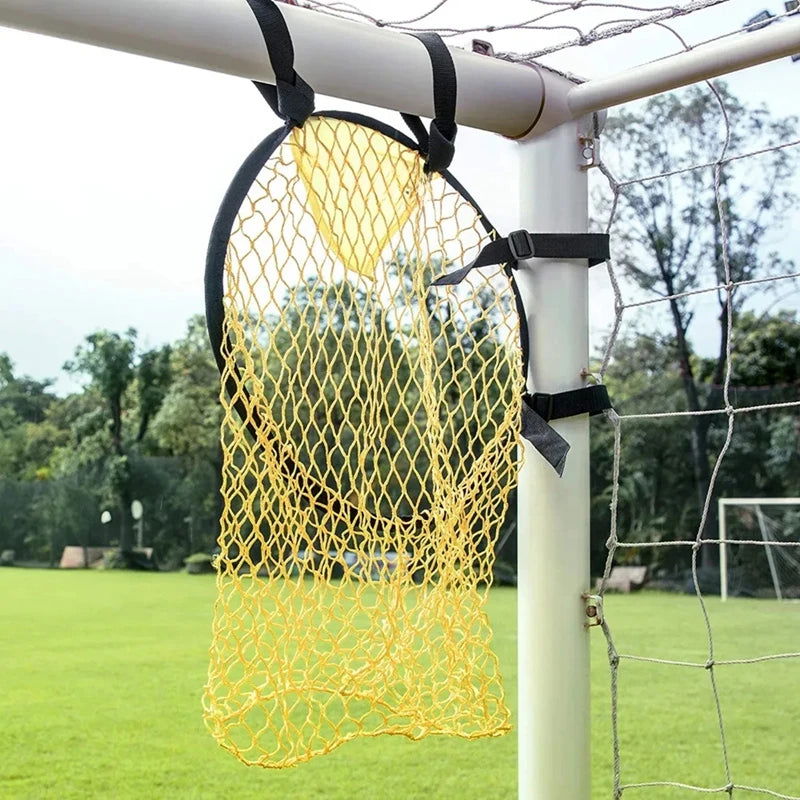 1 Pcs Youth Football Aiming Net Football Training Shooting Target Improve Hit Net Football Net Foldable Net Football Goal Net - Slobuy