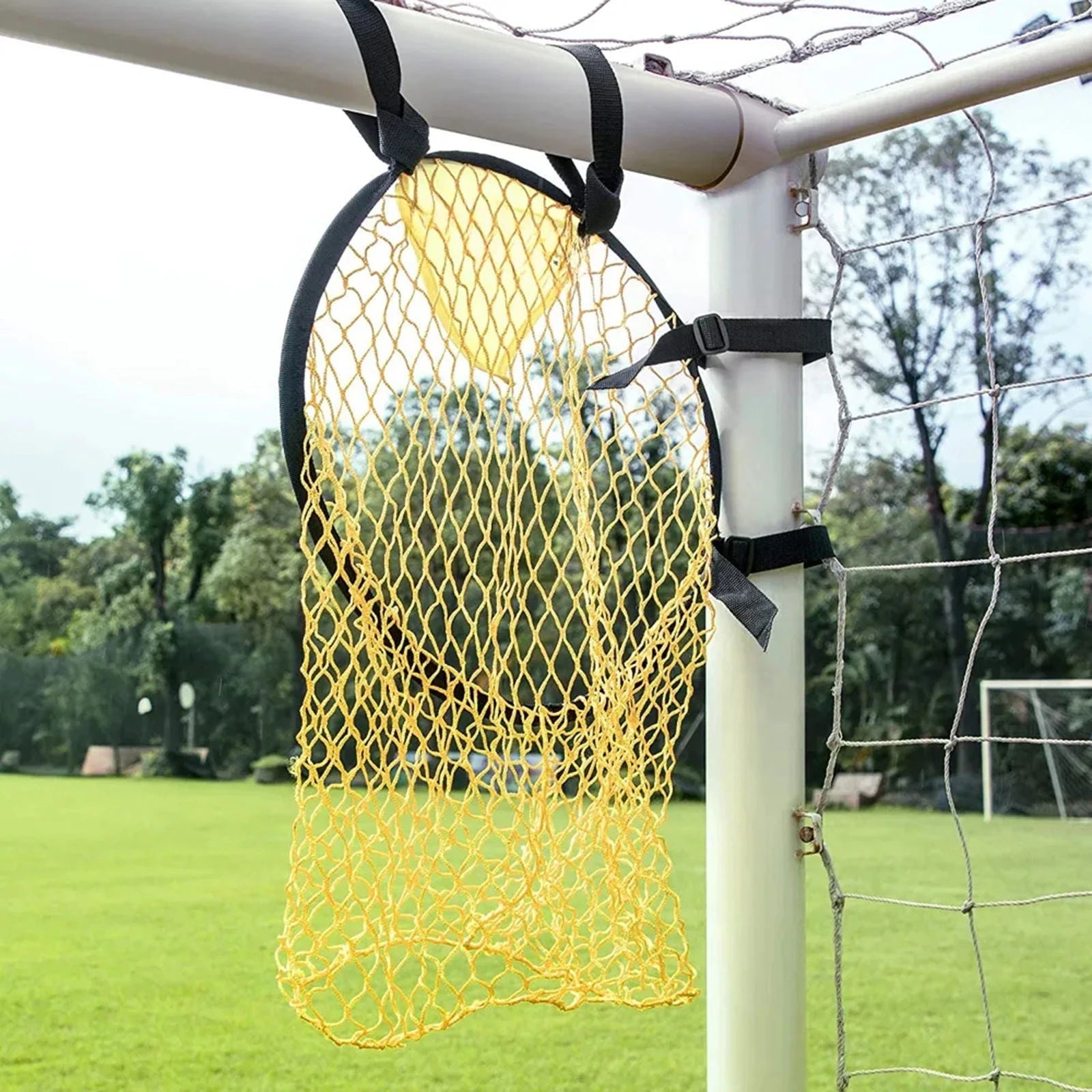 1 Pcs Youth Football Aiming Net Football Training Shooting Target Improve Hit Net Football Net Foldable Net Football Goal Net - Slobuy
