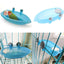 1 Piece of Small Bird Bath Tub with Mirror Pet Parrot Peony Various Small Bird Bath Supplies Bird Birdbath Accessories - Slobuy