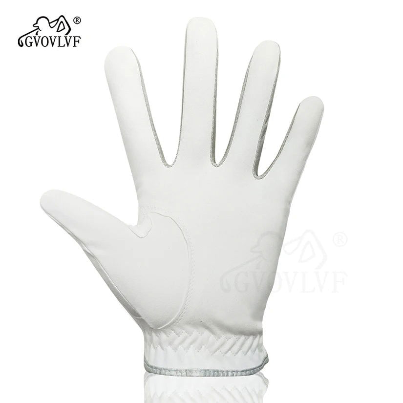 1 Piece or 1 Pair Men Golf Glove Micro Soft Fabric Breathable Comfortable Fitting With Magnetic Marker Replaceable For Golfers - Slobuy
