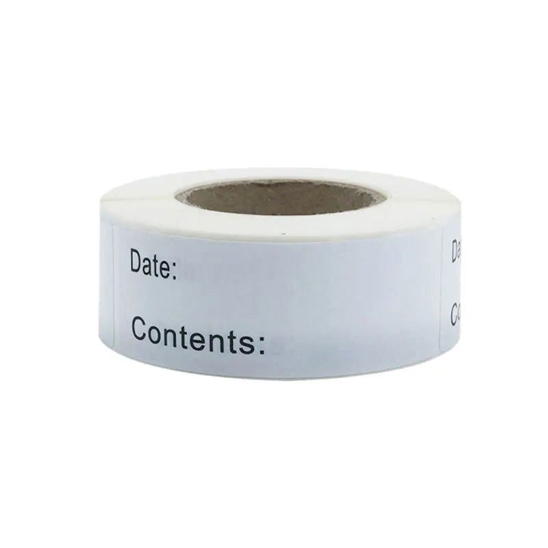 1 Roll Of Date Labels Stickers For Food Storage Labels Date Content Home Kitchen Packaging Condiments Mark Date Stickers Labels - Slobuy