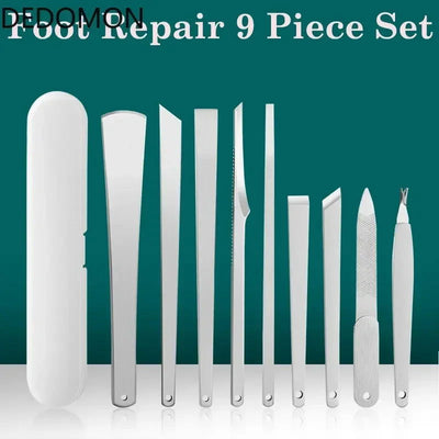 1 Set Foot Toenail Repair Knife Set Remove Dead Skin Calluses Exfoliate Manicure Care Tools Feet Nail Ingrown Cuticle Scraper - Slobuy