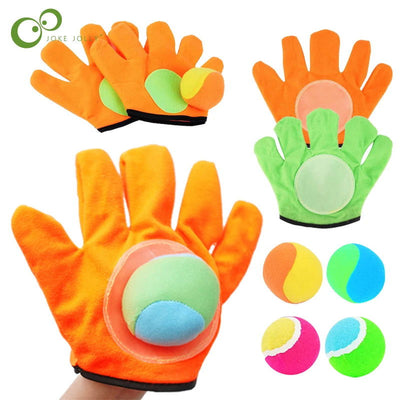 1 Set Kids Sucker Sticky Ball Toy Outdoor Sports Catch Ball Game Set Throw And Catch Parent-Child Interactive Outdoor Toys GYH - Slobuy