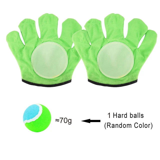 1 Set Kids Sucker Sticky Ball Toy Outdoor Sports Catch Ball Game Set Throw And Catch Parent-Child Interactive Outdoor Toys GYH - Slobuy