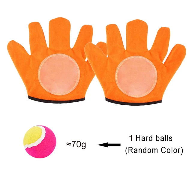 1 Set Kids Sucker Sticky Ball Toy Outdoor Sports Catch Ball Game Set Throw And Catch Parent-Child Interactive Outdoor Toys GYH - Slobuy