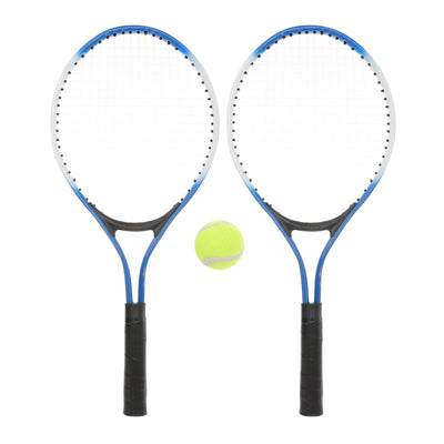 1 Set Mini Alloy Tennis Racket Parent-Child Sports Game Toys Playing Game Plaything Sports Supplies for Children Teenagers - Slobuy