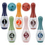 1 Set Toddler Bowling Toys Kids Colored Bowling Pin Bowling Balls Indoor Games Toys Supplies - Slobuy
