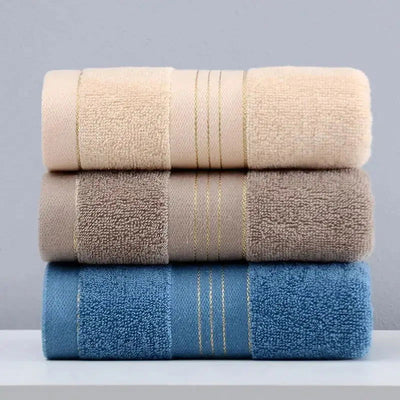 1 Towel Thickened Absorbent Towel Pure Cotton Quick Absorbent Soft Quick Dry Thickened Face Towel - Slobuy