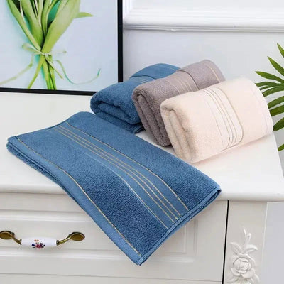 1 Towel Thickened Absorbent Towel Pure Cotton Quick Absorbent Soft Quick Dry Thickened Face Towel - Slobuy