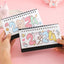 1 pc Cute Cartoon 2024 Desk Calendar Standing Flip Desktop For Planning Organizing Daily Monthly Schedule Home School Stationery - Slobuy