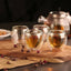 1 pcs Heat-resistant Double Wall Glass Cup Beer Espresso Coffee Cup Set Handmade Beer Mug Tea glass Whiskey Glass Cups Drinkware - Slobuy