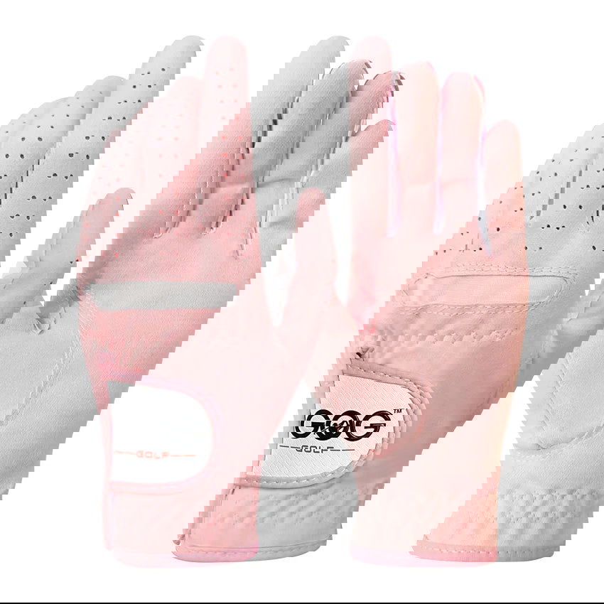 1pair GOG GOLF GLOVES BLUE Professional Breathable Sky Blue soft Fabric For women left and right hand free shipping - Slobuy