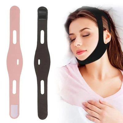 1pc Anti Snore Stop Snoring Chin Strap Belt Anti Apnea Jaw Solution Support Woman Man Health Sleeping Personal Health Care Tools - Slobuy
