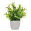 1pc Artificial Plants with Plastics Pots Perfect Greenery for Home DecorationsOffice Desk Living Room and Bedroom Decoration - Slobuy