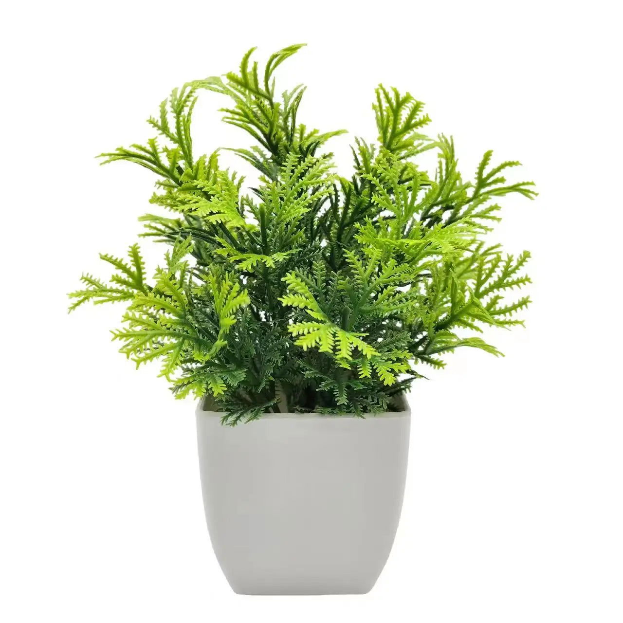 1pc Artificial Plants with Plastics Pots Perfect Greenery for Home DecorationsOffice Desk Living Room and Bedroom Decoration - Slobuy