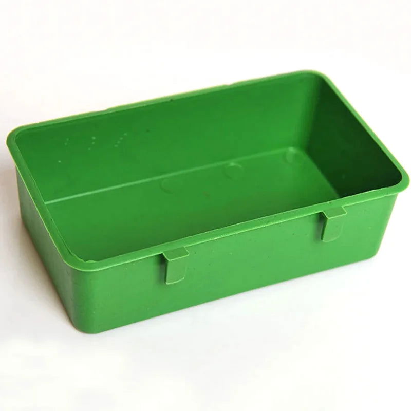 1pc Bird Water Bath Tub Pet Bird Bowl Parrots Parakeet Birdbath Cage Hanging Small Parrot Cage Pet Bird Cage Accessories - Slobuy