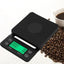 1pc Black Precision Coffee Dropping Scale 0.1g Coffee Dropping Scale With Timer Digital Kitchen Scale High Precision LCD Scale - Slobuy