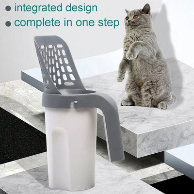 1pc Cat Litter Shovel Scoop Filter Pet Litter Sifter Hollow Neater Scoop Sandboxes Shovel Sand Cats Supplies - Slobuy