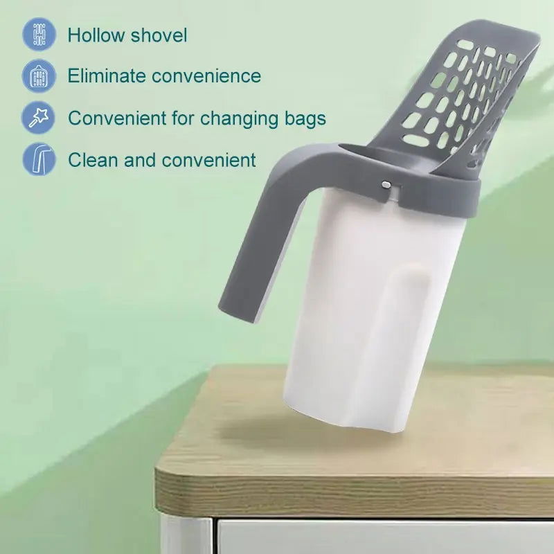 1pc Cat Litter Shovel Scoop Filter Pet Litter Sifter Hollow Neater Scoop Sandboxes Shovel Sand Cats Supplies - Slobuy
