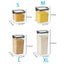 1pc Clear Food Storage Box,Food Storage Container With Lid, Plastic Kitchen And Pantry Organization Canisters - Slobuy