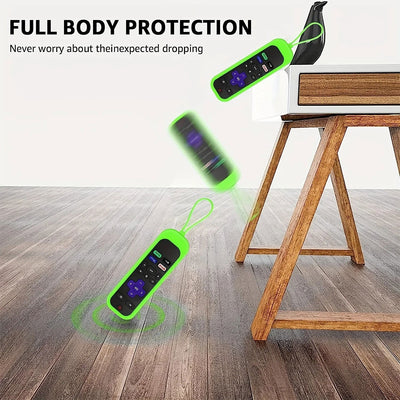 1pc Convenient Silicone Remote Control Cover TV Air Conditioner Dustproof Protective Case Portable Household Accessories - Slobuy