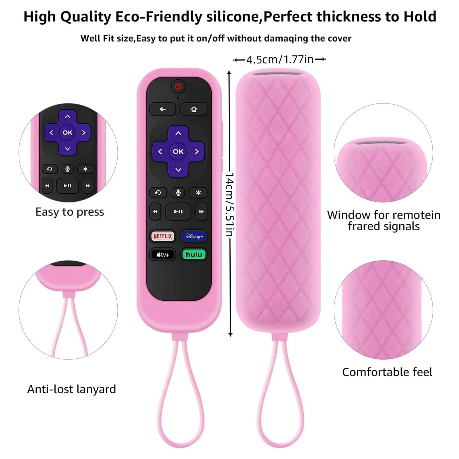 1pc Convenient Silicone Remote Control Cover TV Air Conditioner Dustproof Protective Case Portable Household Accessories - Slobuy