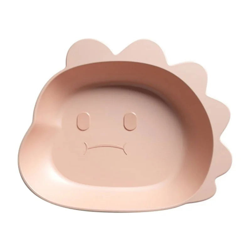 1pc Creative Fruit Plate Kitchen Tableware Desktop Spit Bone Dish Trash Tray Cute Cartoon Shape Bear Snack Food Residue - Slobuy