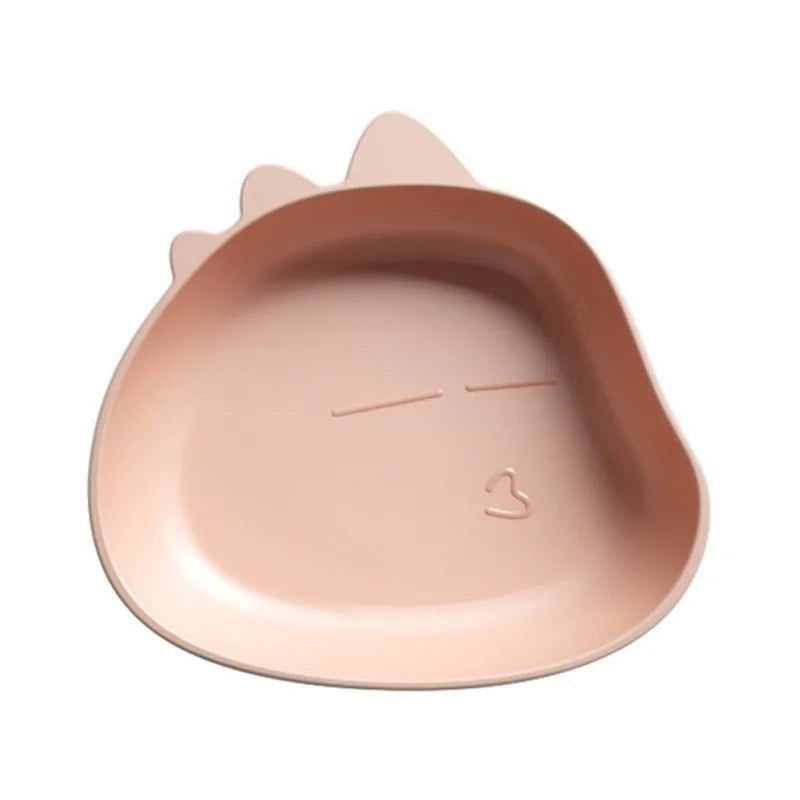 1pc Creative Fruit Plate Kitchen Tableware Desktop Spit Bone Dish Trash Tray Cute Cartoon Shape Bear Snack Food Residue - Slobuy