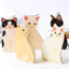 1pc Cute 3D Cat Greeting Cards Christmas Greeting Blessing Cards with Envelopes Wedding Invitations открытка на свадьбу - Slobuy