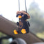 1pc Cute Car Charm Hanging Ornament Cool Swinging Duck Car Accessories for Teens - Slobuy