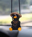 1pc Cute Car Charm Hanging Ornament Cool Swinging Duck Car Accessories for Teens - Slobuy