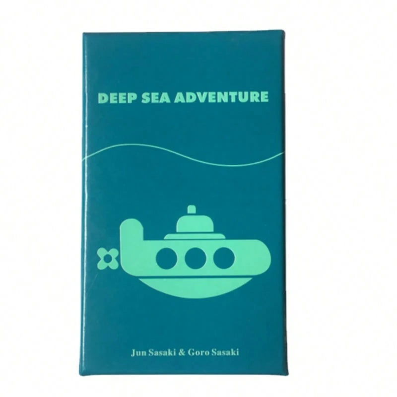 1pc "Deep Sea Adventure" Family Gathering Game Card,Fun Card Game,Party Board Games - Slobuy