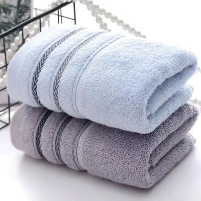 1pc Face Towel Absorbent Pure Hand Face Cleaning Hair Shower Microfiber Towels Bathroom Home Hotel for Adults - Slobuy