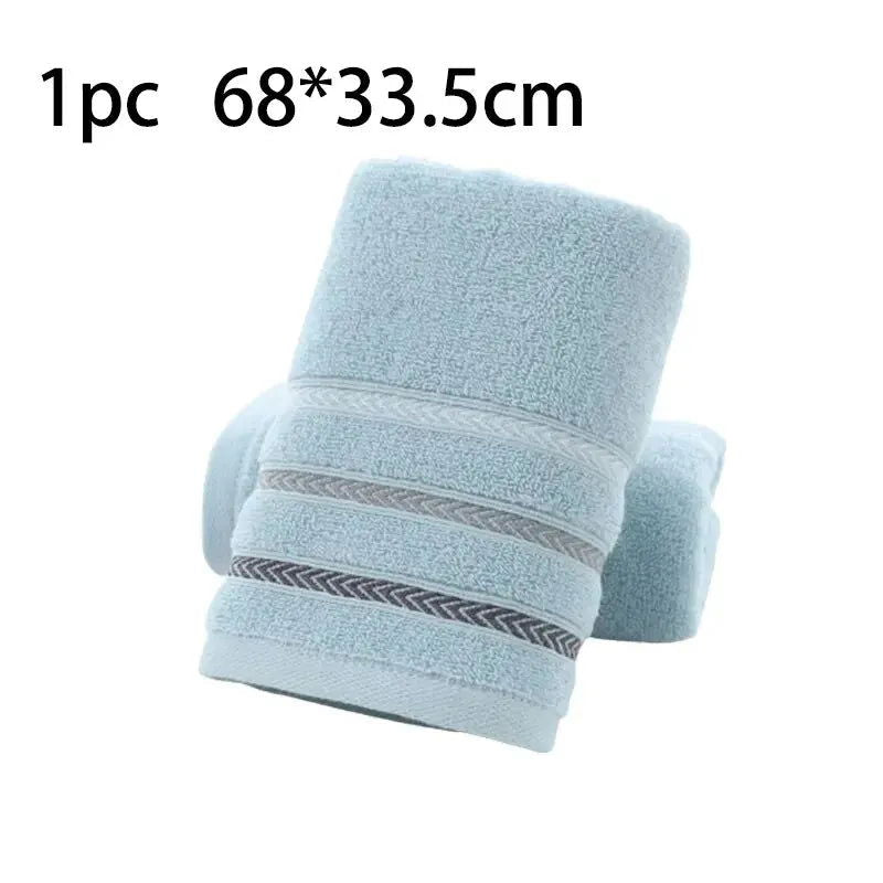 1pc Face Towel Absorbent Pure Hand Face Cleaning Hair Shower Microfiber Towels Bathroom Home Hotel for Adults - Slobuy