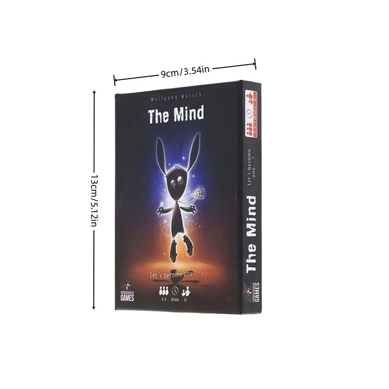 1pc Games The Mind - Family-Friendly Board Games - Game Night - Card Games - Slobuy