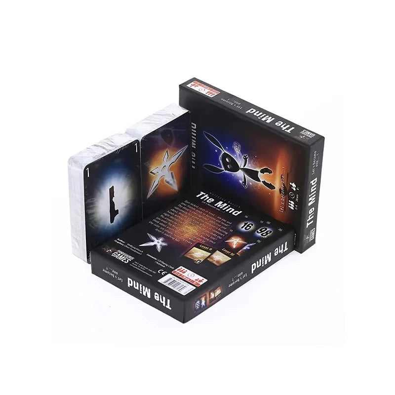 1pc Games The Mind - Family-Friendly Board Games - Game Night - Card Games - Slobuy