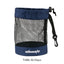 1pc Golf Ball Bag, Mesh Nylon Storage Ball Bag,Drawstring Holder, with Hanging Plastic Clip,Convenient To Hang On Golf Bag - Slobuy