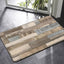1pc Home Bedroom Woold Board Pattern Kitchen Non-slip Floor Mat Absorbent Anti-fouling Home Bathroom Floor Rug - Slobuy