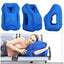 1pc Inflatable Air Cushion Travel Pillow Headrest Chin Support Cushions for Airplane Plane Office Rest Neck Nap Pillows - Slobuy