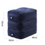 1pc Inflatable Foot Rest Pillow For Travel Portable Adjustable Three Layers Height Stool For Foot Rest Leg Cushion Pillow - Slobuy